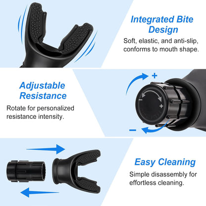 Three-Unit Portable Lung Training Devices with Variable Resistance